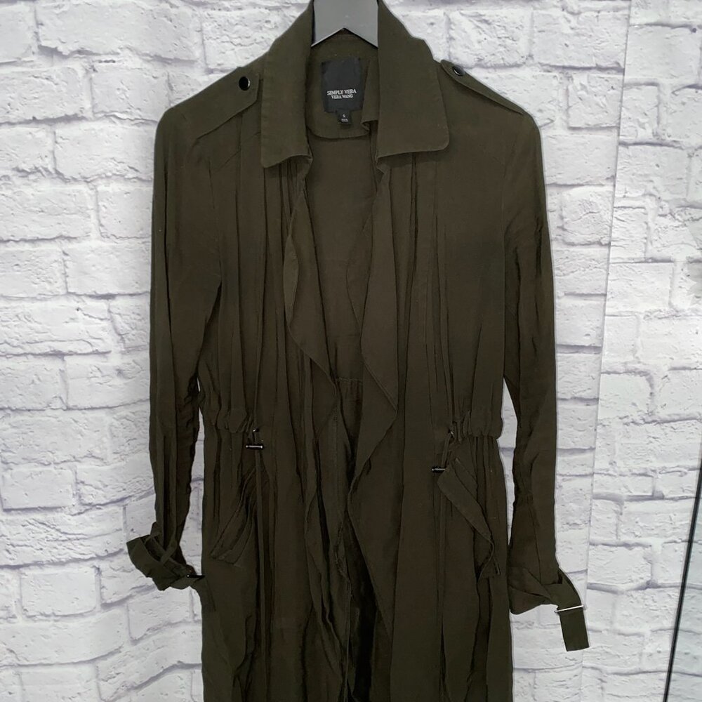 Simply Vera - Vera Wang Green Jacket